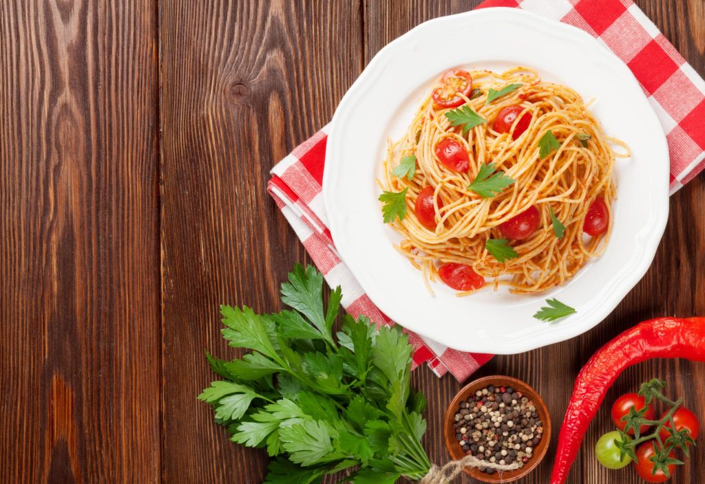 spaghetti al pomodoro