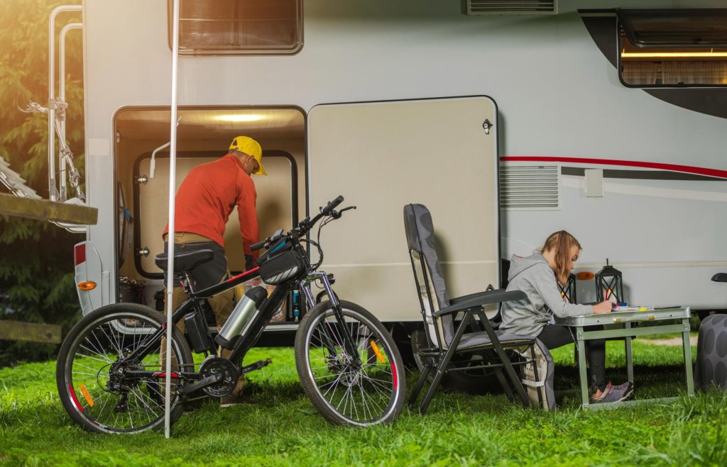 dal camper alla bicicletta