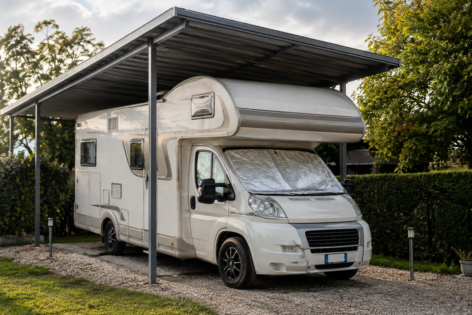 Proteggere il camper da eventi