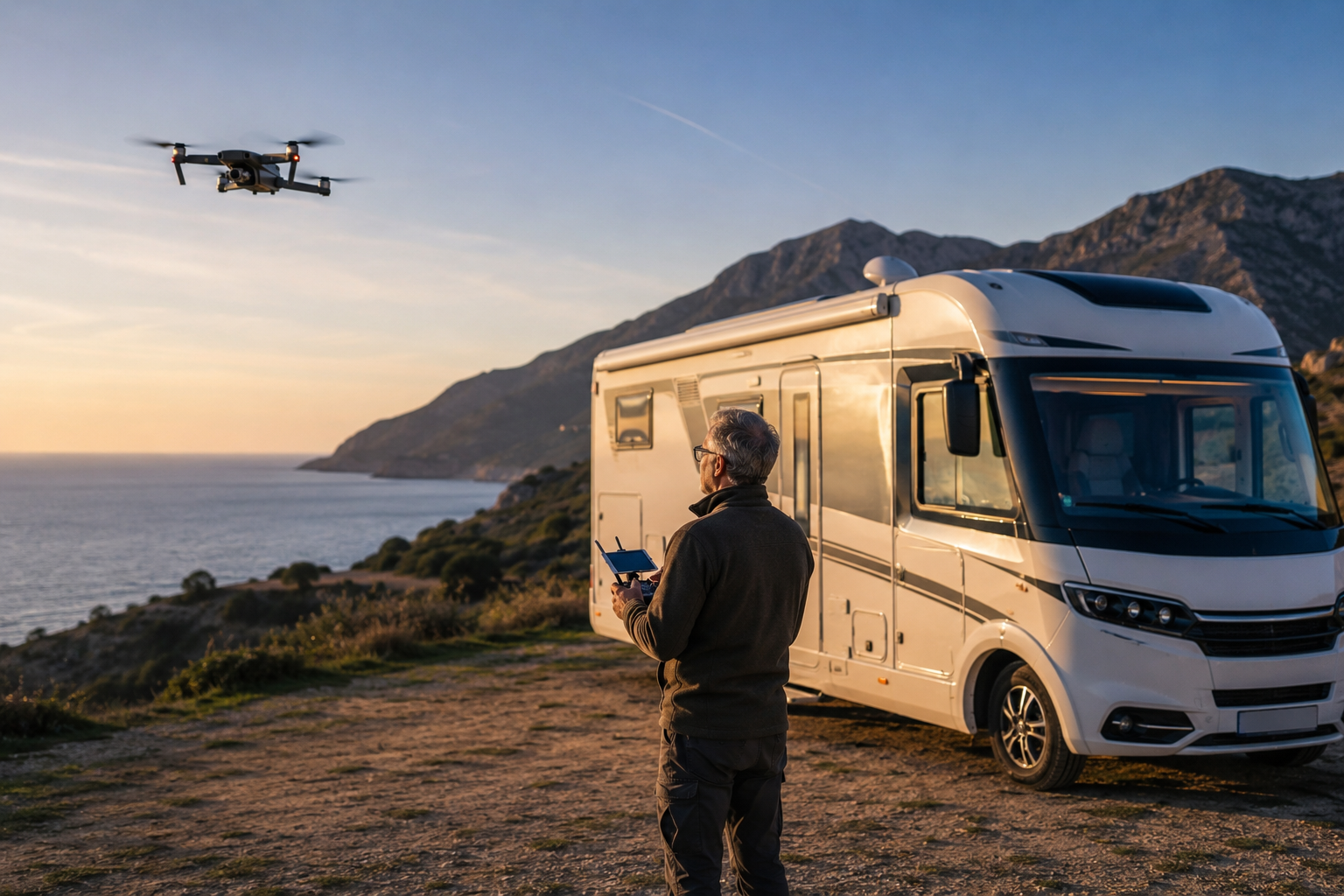 camper e drone